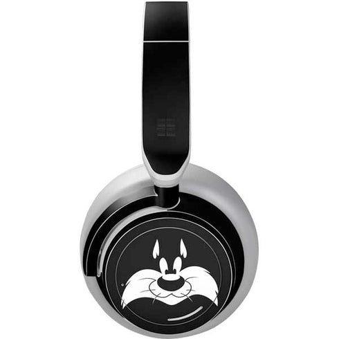 Looney Tunes Sylvester the Cat Black and White Surface Headphones Skin